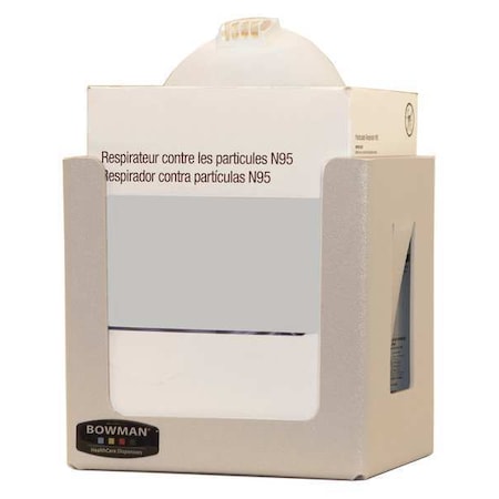 Face Mask Dispenser, Beige, Plastic MPN:FM300-0212