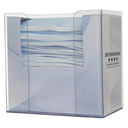 Face Mask Dispenser, Clear, PETG Plastic MPN:FP-022