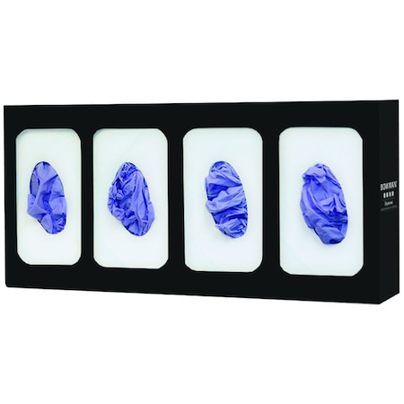 GloveDispenser, Black, WallMount, Steel MPN:GL004-0420