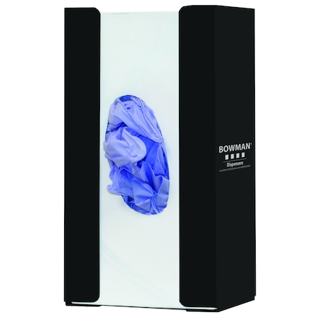 GloveDispenser, Black, WallMount, Steel MPN:GL008-0420