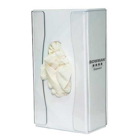 Glove Dispenser, PETG, Holds (1) Box, Clear, 9-1/8 in H x 5-1/8 in W x 3 in D MPN:GL102-0111