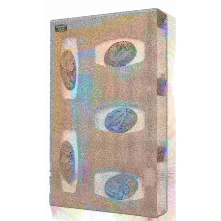 Glove Dispenser, Beige, Wall Mount, ABS MPN:GL500-0212