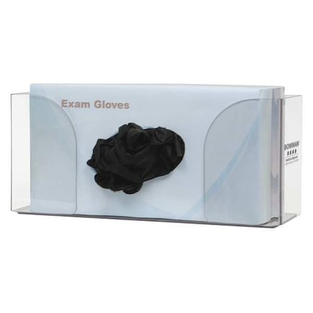 Glove Dispenser, PETG, Holds (1) Box, Clear, 5 in H x 10-1/2 in W x 4 in D MPN:GP-310