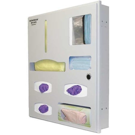 Bulk Dispenser, Beige, Steel MPN:RE101-0012