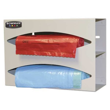 Bag Dispenser Double, 7-7/64 in. H MPN:BG002-0512