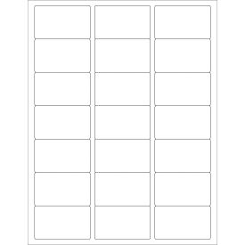 Tape Logic Rectangle Laser Labels 1-1/2