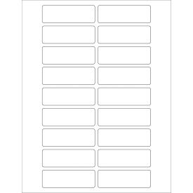 Tape Logic Rectangle Laser Labels 1