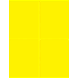 Tape Logic Rectangle Laser Labels 5-1/2