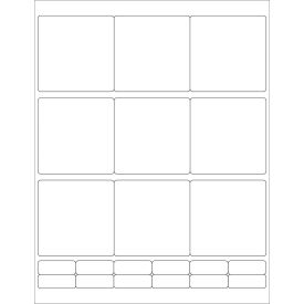 Tape Logic Rectangle Laser Labels 2-3/4