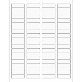 Tape Logic Rectangle Laser Labels 1/2