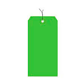 Shipping Tags Pre Wired #8 6-1/4