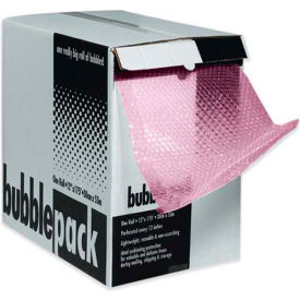 Perforated Anti Static Bubble Roll W/Dispenser 24