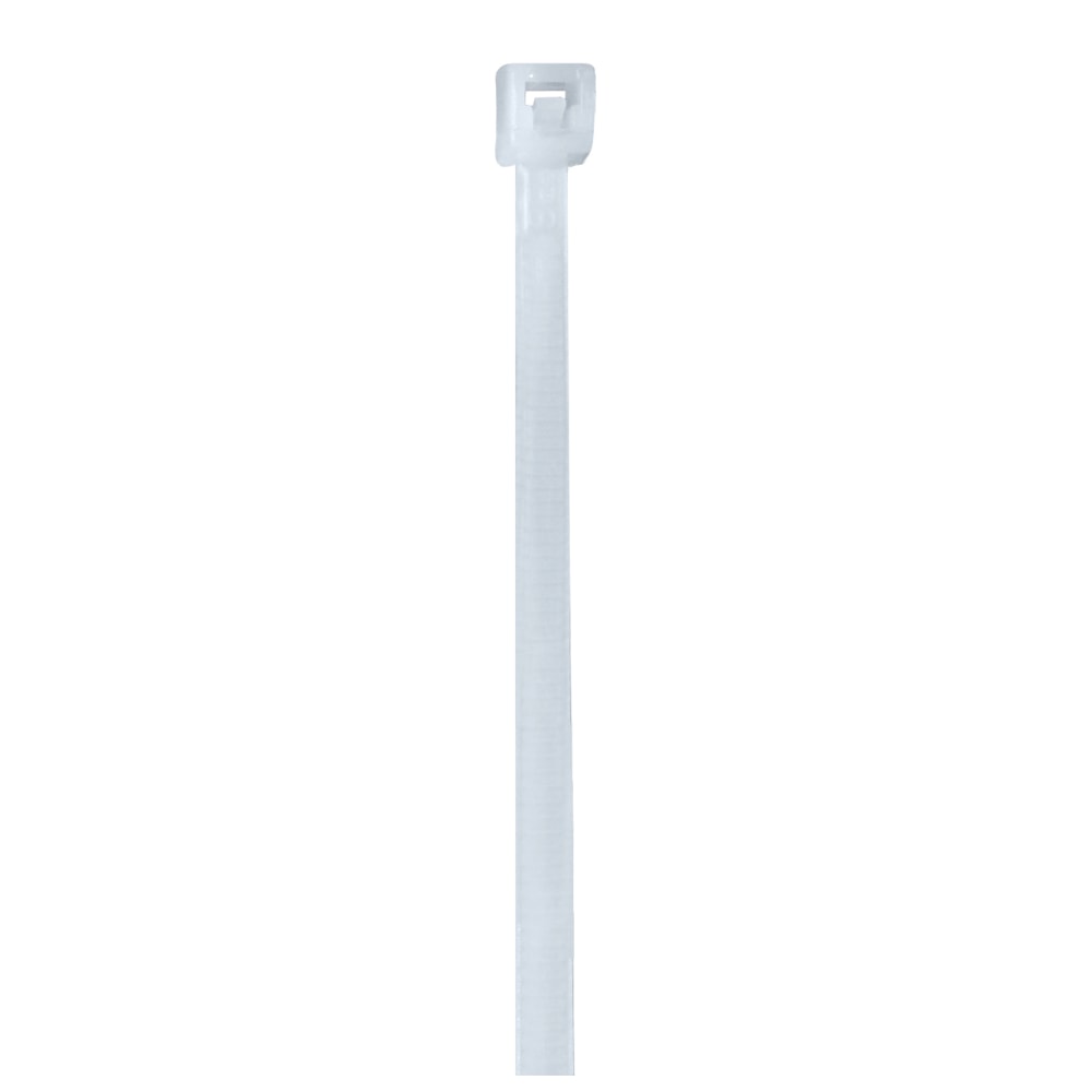 Partners Brand Nylon Cable Ties, 18 Lb, 6in, Natural, Pack Of 1, 000 MPN:CT618