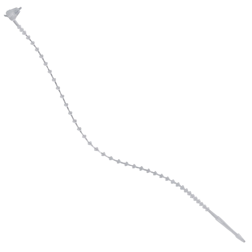 Partners Brand Beaded Security Ties, 8in, Natural, Case Of 2, 000 MPN:CTBS8A