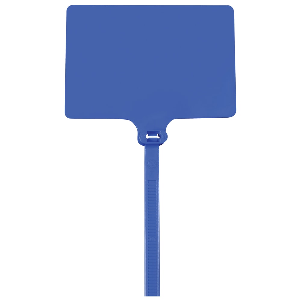 Partners Brand Identification Cable Ties, 6in, Blue, Case Of 100 MPN:CTID83