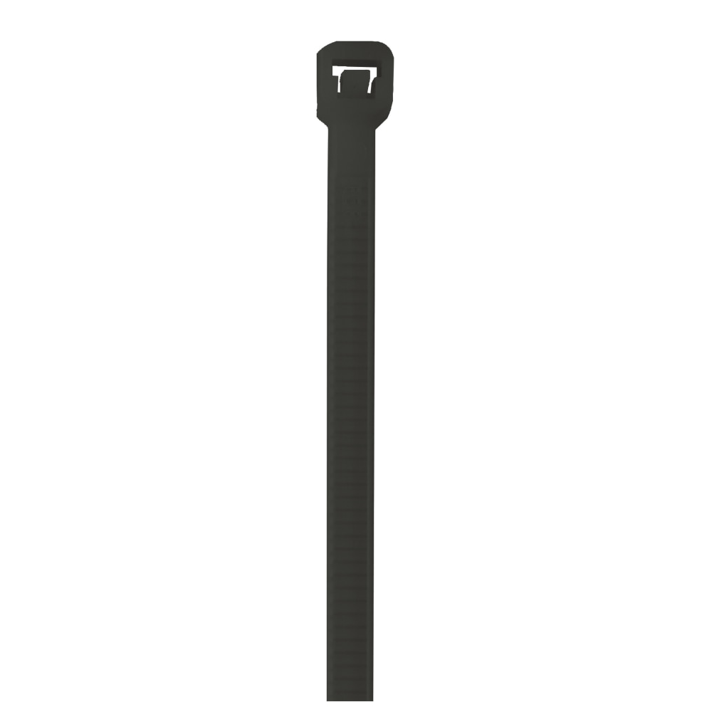 Partners Brand UV Cable Ties, 40 Lb, 10in, Black, Case Of 500 MPN:CTUV1040