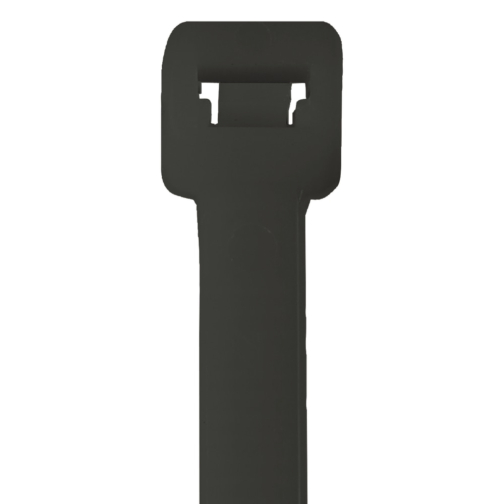 Partners Brand UV Cable Ties, 250 Lb, 36in, Black, Case Of 100 MPN:CTUV36250