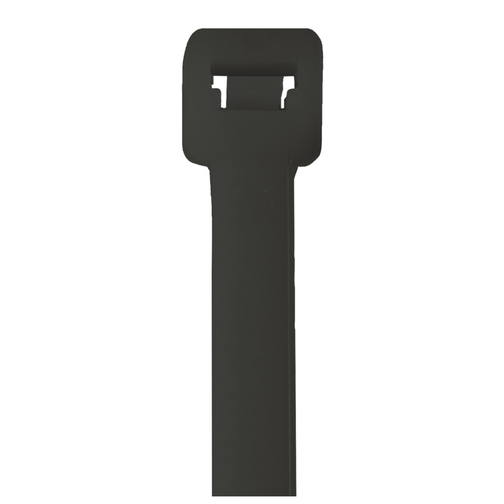 Partners Brand UV Cable Ties, 175 Lb, 40in, Black, Case Of 100 MPN:CTUV40175