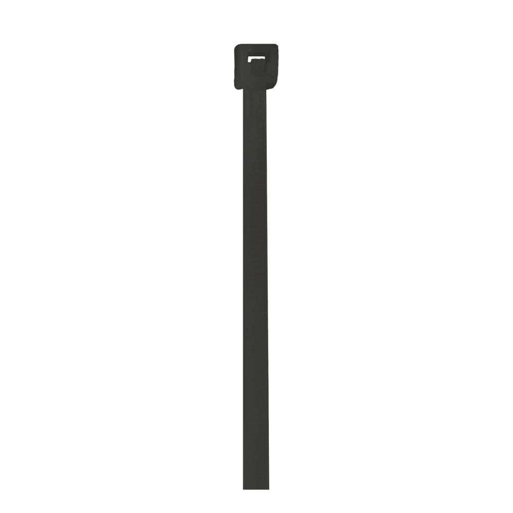 Partners Brand UV Cable Ties, 5-1/2in, Black, Case Of 1, 000 Ties, CTUV518 MPN:CTUV518