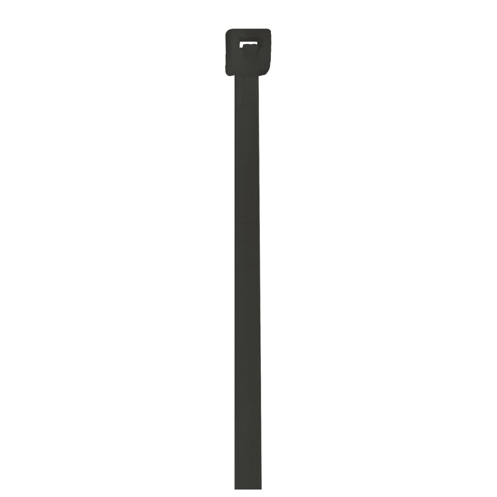 Partners Brand UV Cable Ties, 18 Lb, 8in, Black, Case Of 1, 000 MPN:CTUV818