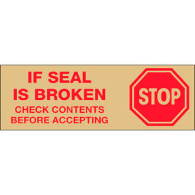 Tape Logic® Carton Sealing Tape Stop If Seal Is Broken 2