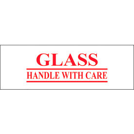 Tape Logic® Carton Sealing Tape Glass - Handle With Care 2