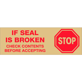 Tape Logic® Carton Sealing Tape Stop If Seal Is Broken 2