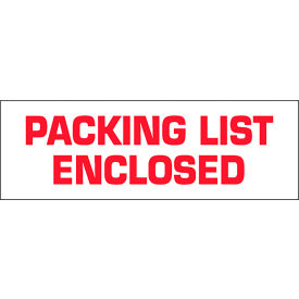 Tape Logic® Carton Sealing Tape Packing List Enclosed 2