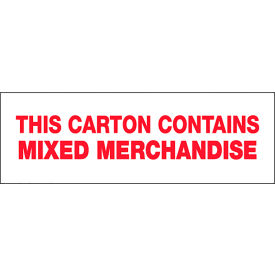 Tape Logic® Carton Sealing Tape Mixed Merchandise 3