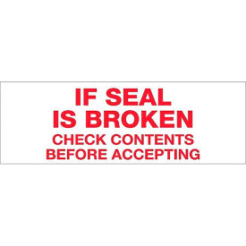 Tape Logic® Carton Sealing Tape If Seal Is Broken 3