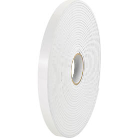 Tape Logic® Double Sided Removable Foam Tape 1/2