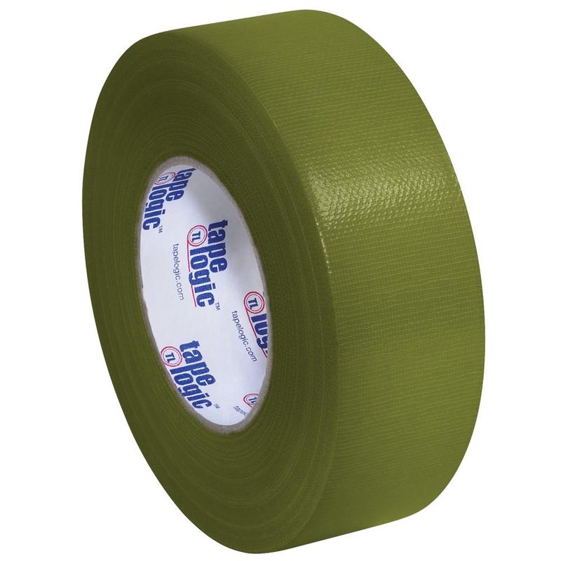 Tape Logic Duct Tape, 10 Mil, 2in x 60 Yd., Olive Green, Case Of 3 MPN:T987100LV3PK