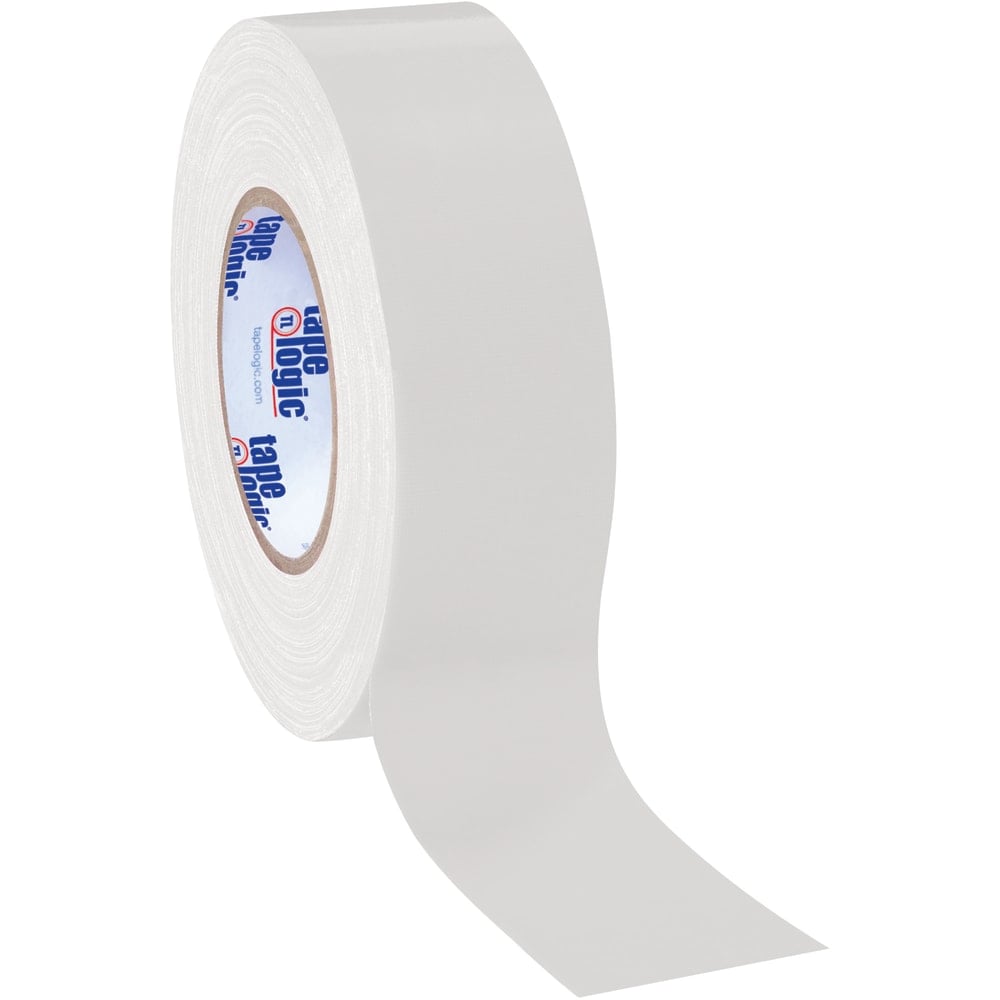 Tape Logic Color Duct Tape, 3in Core, 2in x 180ft, White, Case Of 24 MPN:T987100W