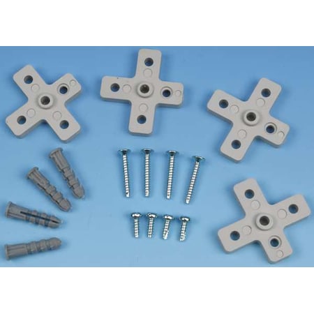 Wall Mount Kit, NOVAL Accessory, polycarbonate MPN:BEN-WMP