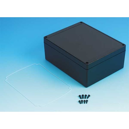 Electrical Enclosures, 7.32 in H, 3 in D, 5-3/4 in W, 4, Polycarbonate MPN:BEN-80PBK