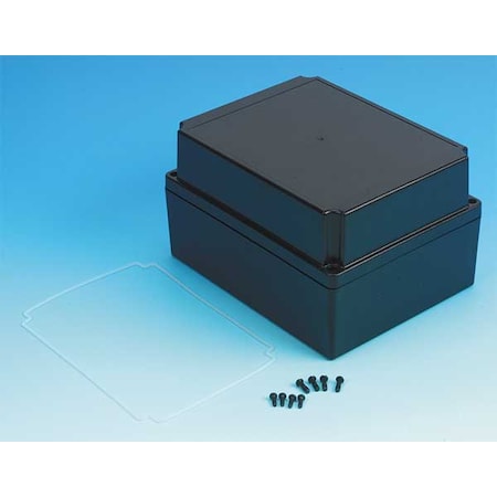 Electrical Enclosures, 7.32 in H, 4.33 in D, 5-3/4 in W, 4, Polycarbonate MPN:BEN-85PBK