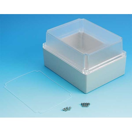 Electrical Enclosures, 7.32 in H, 4.33 in D, 5-3/4 in W, 4, Polycarbonate MPN:BEN-85PC