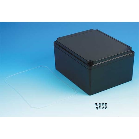 Electrical Enclosures, 9.84 in H, 5.12 in D, 7.9 in W, 4, Polycarbonate MPN:BEN-92PBK