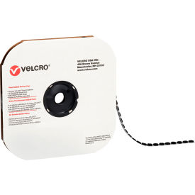 Loop Brand Tape 1 3/8 in Individual Dots Black VEL146