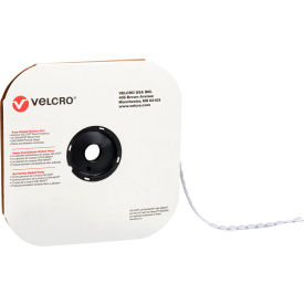 Loop Brand Tape Dots 3/8 in White VEL169