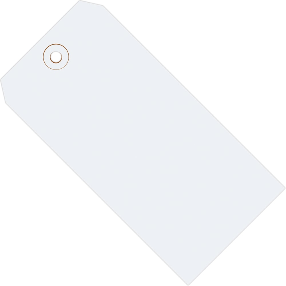 Partners Brand Color Shipping Tags, #1, 2 3/4in x 1 3/8in, White, Box Of 1, 000 MPN:G11011G