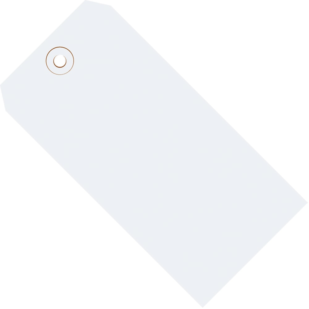 Partners Brand Color Shipping Tags, #8, 6 1/4in x 3 1/8in, White, Box Of 1, 000 MPN:G11081G