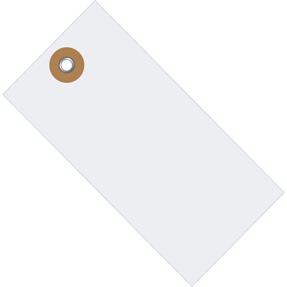 Tyvek Shipping Tags, #6, 5 1/4in x 2 5/8in, White, Box Of 1, 000 MPN:G13061