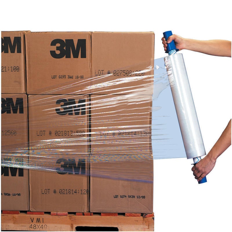 GoodWrappers Stretch Film, Economy Cast Film, 80 Gauge, 20in x 1000ft, Clear, Pack Of 4 MPN:GOOD20