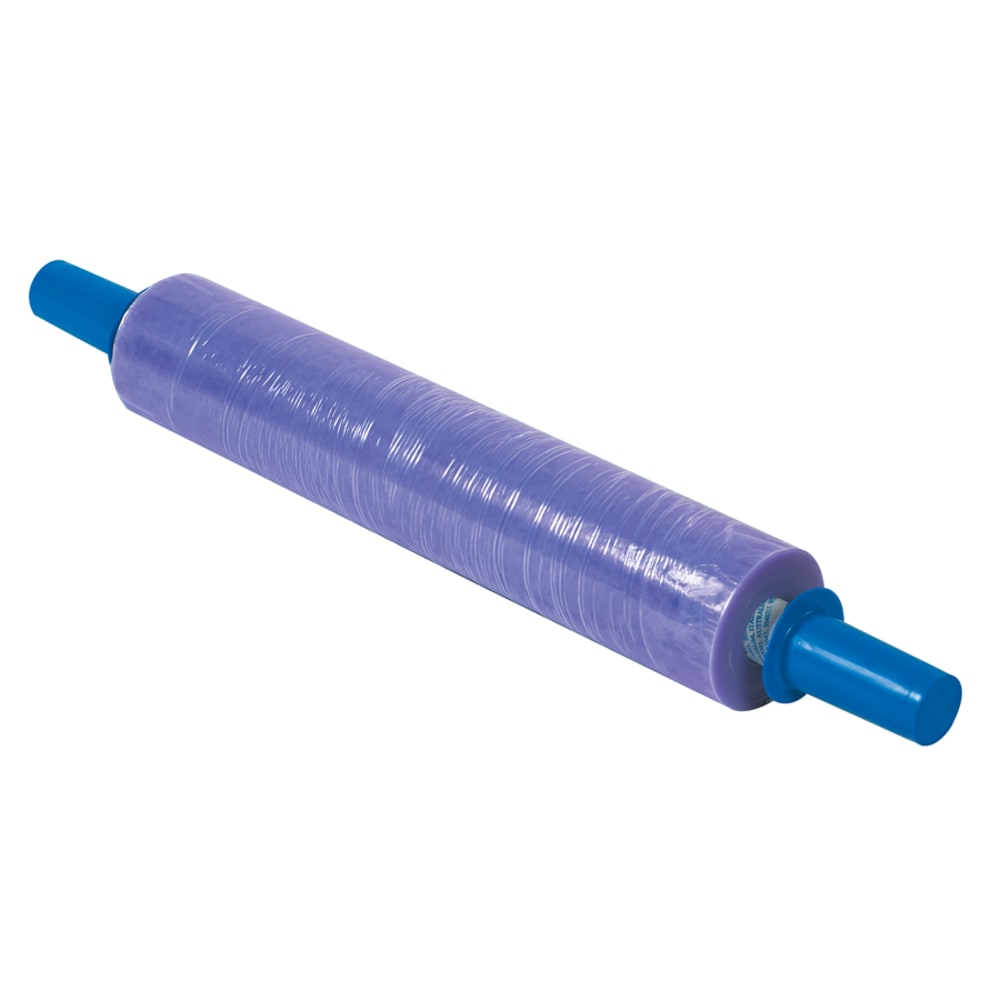 GoodWrappers Stretch Film, Premium Puncture-Resistant Blown Film, 80 Gauge, 20in x 1000ft, Purple, Pack Of 4 MPN:GOOD2080BEM