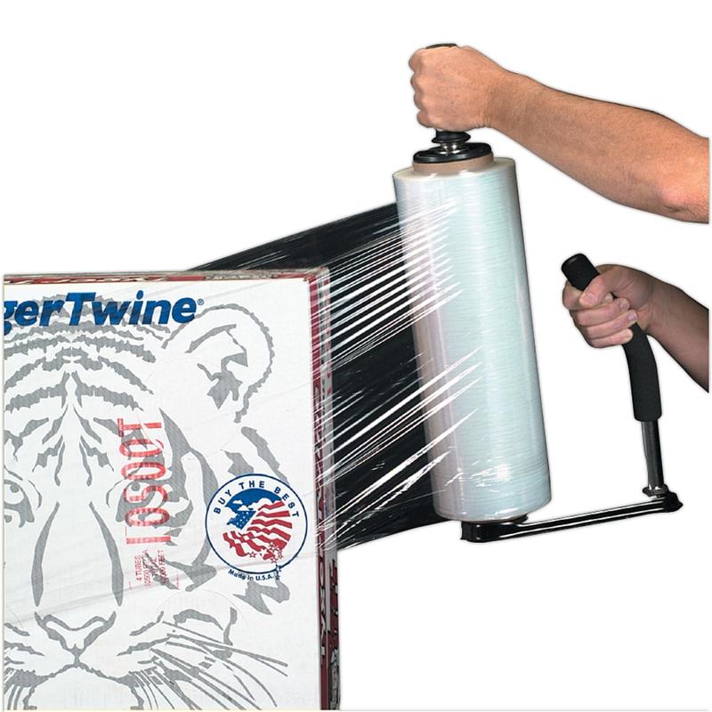 Partners Brand Blown Hand Stretch Film, 120 Gauge, 18in x 1000ft, Clear, Pack Of 4 MPN:SF181