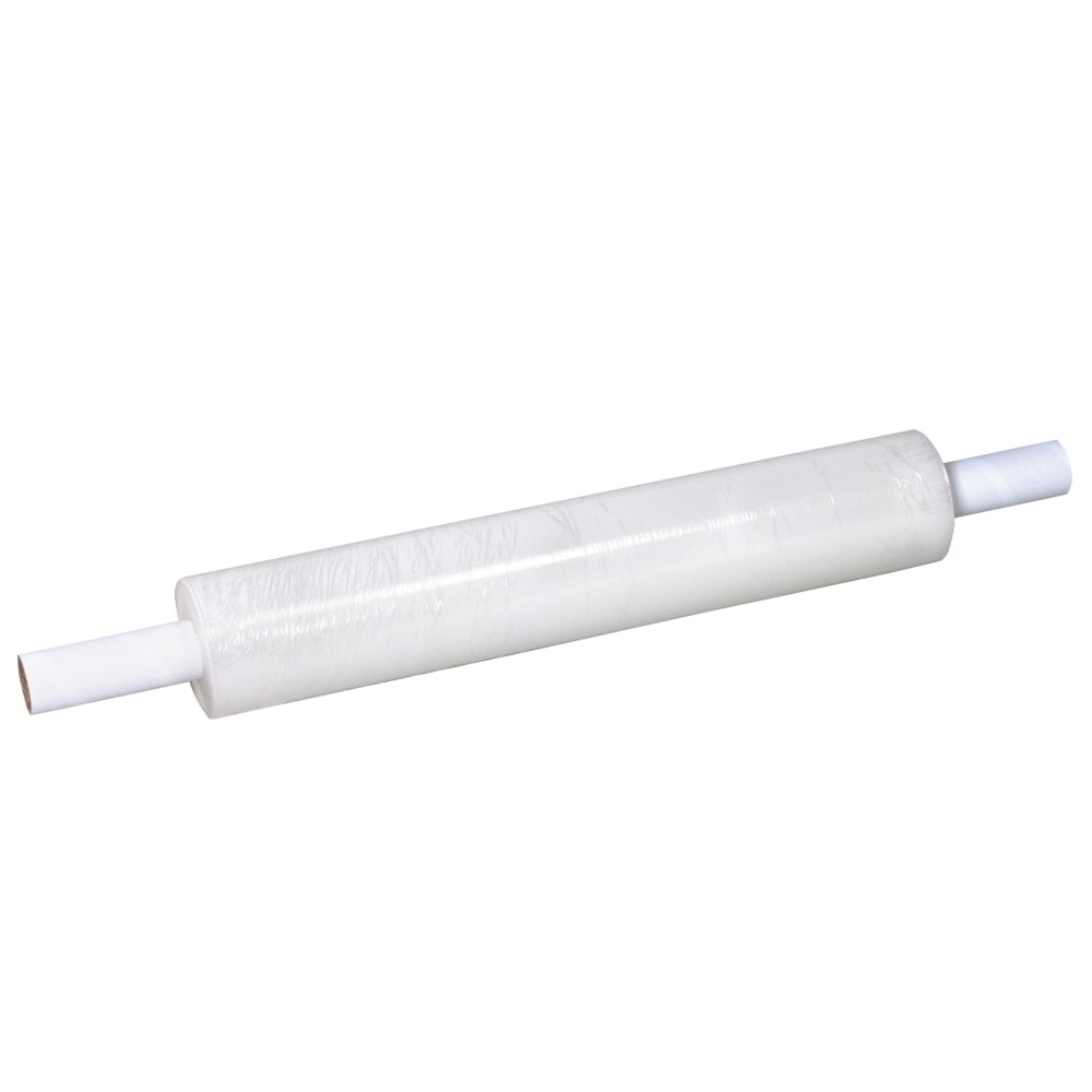 Partners Brand Extended Core Blown Stretch Film, 80 Gauge, 20in x 1, 000ft, Clear, Pack Of 4 MPN:SF213