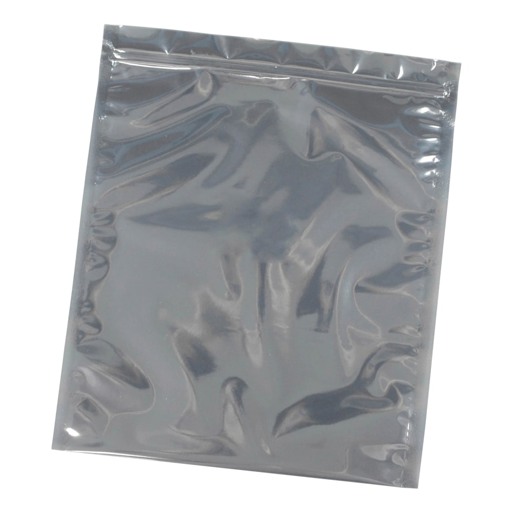 Partners Brand Unprinted Reclosable Static Shielding Bags, 4in x 6in, Transparent, Case Of 100 Bags MPN:STC615