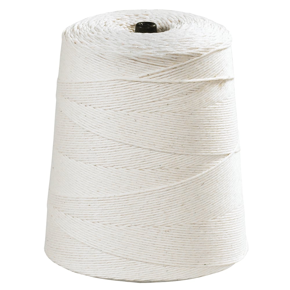 Partners Brand Brand Cotton Twine, 8-Ply, 20 Lb, 6, 300ft, White MPN:TWC630