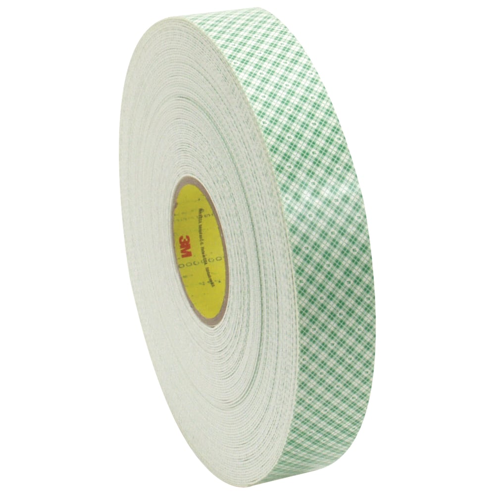 3M Medium-Duty Double-Sided Foam Tape, 3in Core, 3/4in x 108ft, Natural MPN:FSC12122A112..0987123